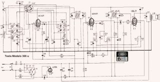Tesla 306U schematic circuit diagram