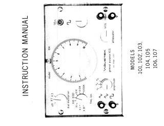 Wavetek Model 132 Instruction Manual w/SCHEMATICS 