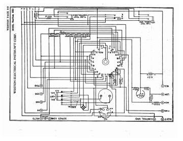Weston 662 schematic circuit diagram